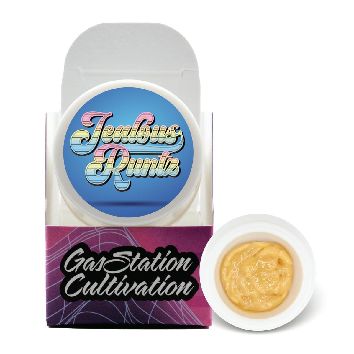Jealous Runtz Cured Resin Badder 3.5G - Gas Station Cultivation