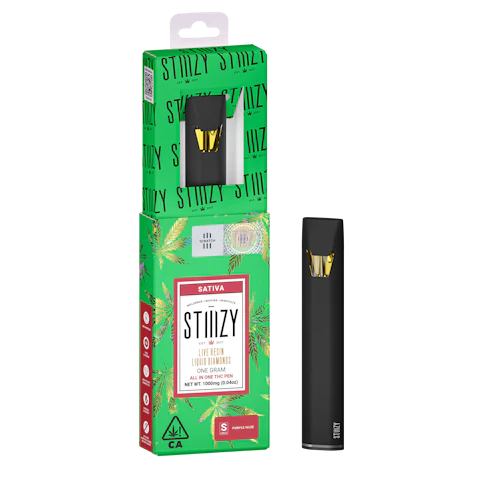 STIIIZY Vape - PURPLE HAZE 1G LQD All-In-One, All-In-One