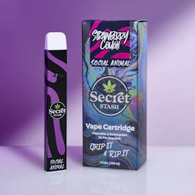 Secret Stash | Disposable Cart | Social Animal | Strawberry Cough | 1g