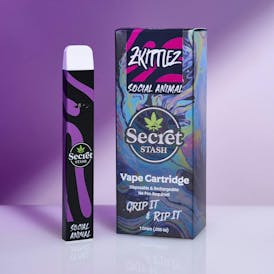 Secret Stash | Disposable Cart | Social Animal | Zkittlez | 1g