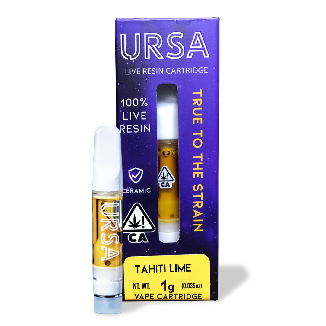 URSA - URSA - Tahiti Lime - 1g Live Resin Vape Cart Main Image