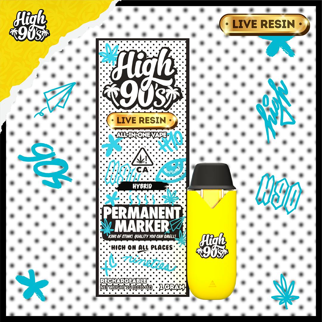HIGH 90s: Permanent Marker
