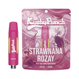 1G Kushy Punch 510 Vape Cart - Strawnana Rozay