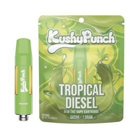 1G Kushy Punch 510 Vape Cart - Tropical Diesel