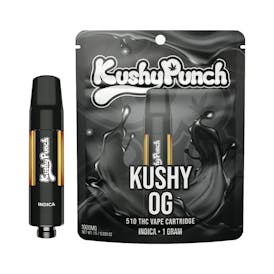 1G Kushy Punch 510 Vape Cart - Kushy OG (Strain Series)