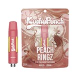1G Kushy Punch 510 Vape Cart - Peach Ringz