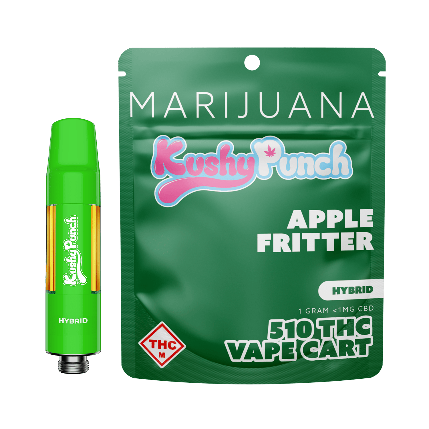 Apple Fritter | Cartridge | 1g by Kushy Punch