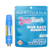 Kushy Punch | Blue Razz Gushers | 510 cartriage | 1G |