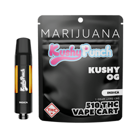 1G Kushy Punch 510 Vape Cart - Kushy OG (Strain Series)