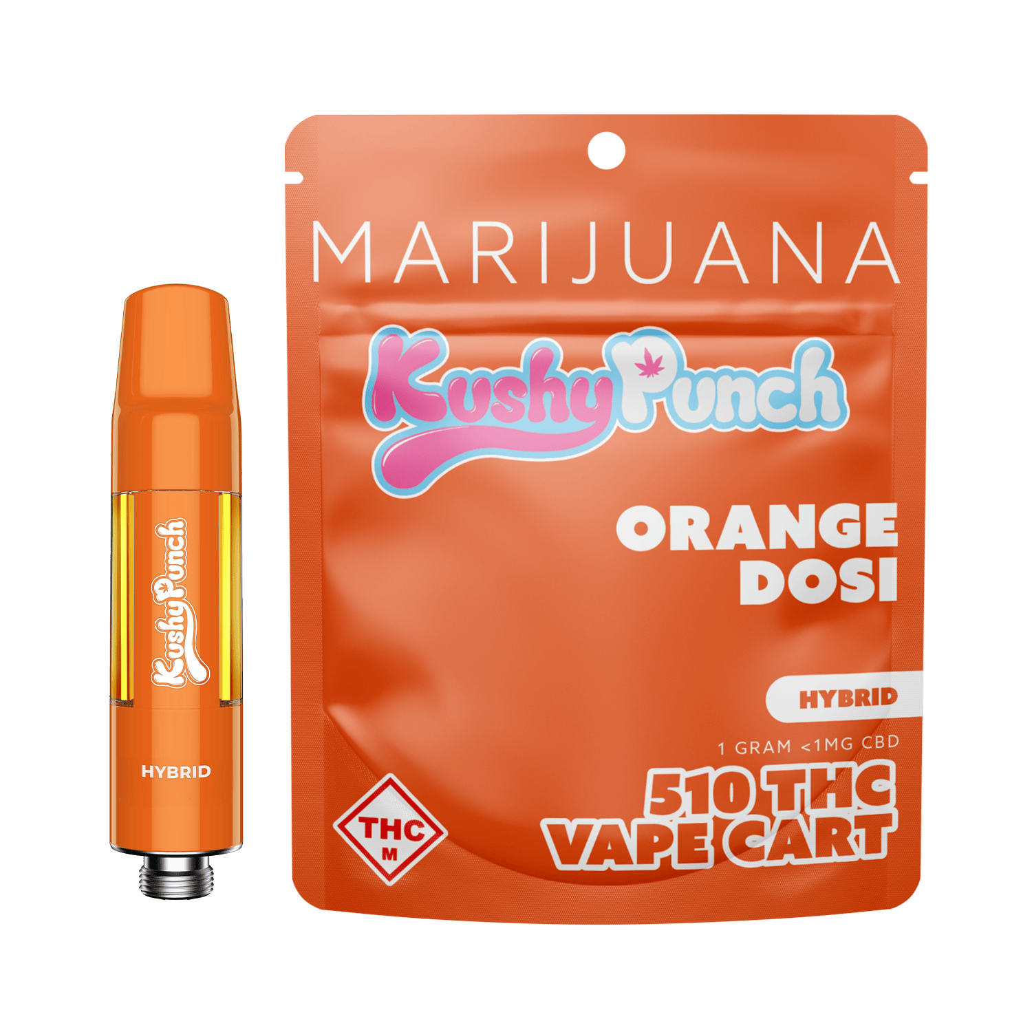Orange Dosi | Cartridge | 1g by Kushy Punch