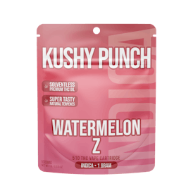 1G Kushy Punch 510 Vape Cart - Watermelon Z