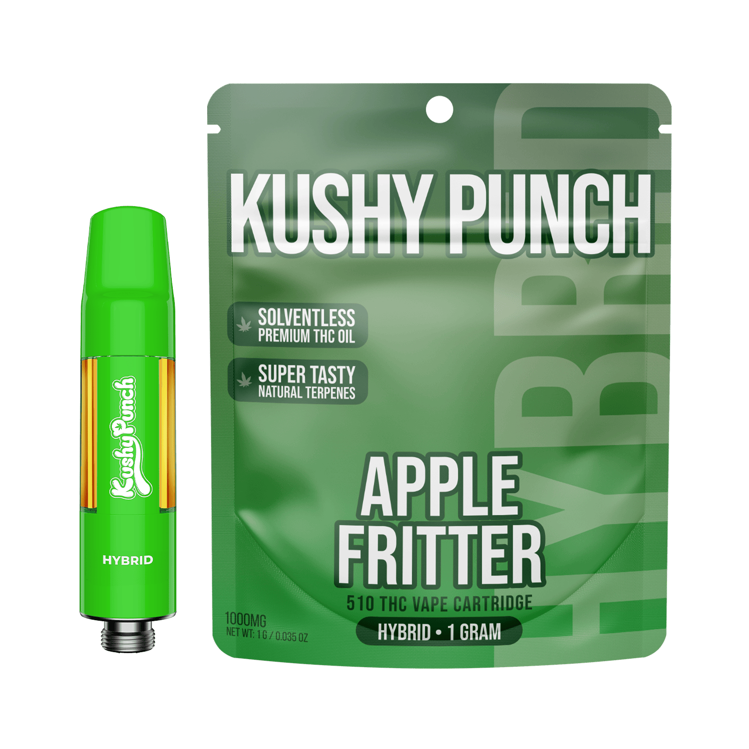 Apple Fritter | Cartridge | 1g by Kushy Punch
