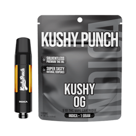 1G Kushy Punch 510 Vape Cart - Kushy OG (Strain Series)