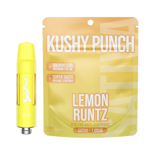 KUSHY PUNCH - Kushy Punch - Lemon Runtz - 1g Cart