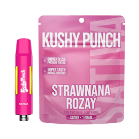 1G Kushy Punch 510 Vape Cart - Strawnana Rozay