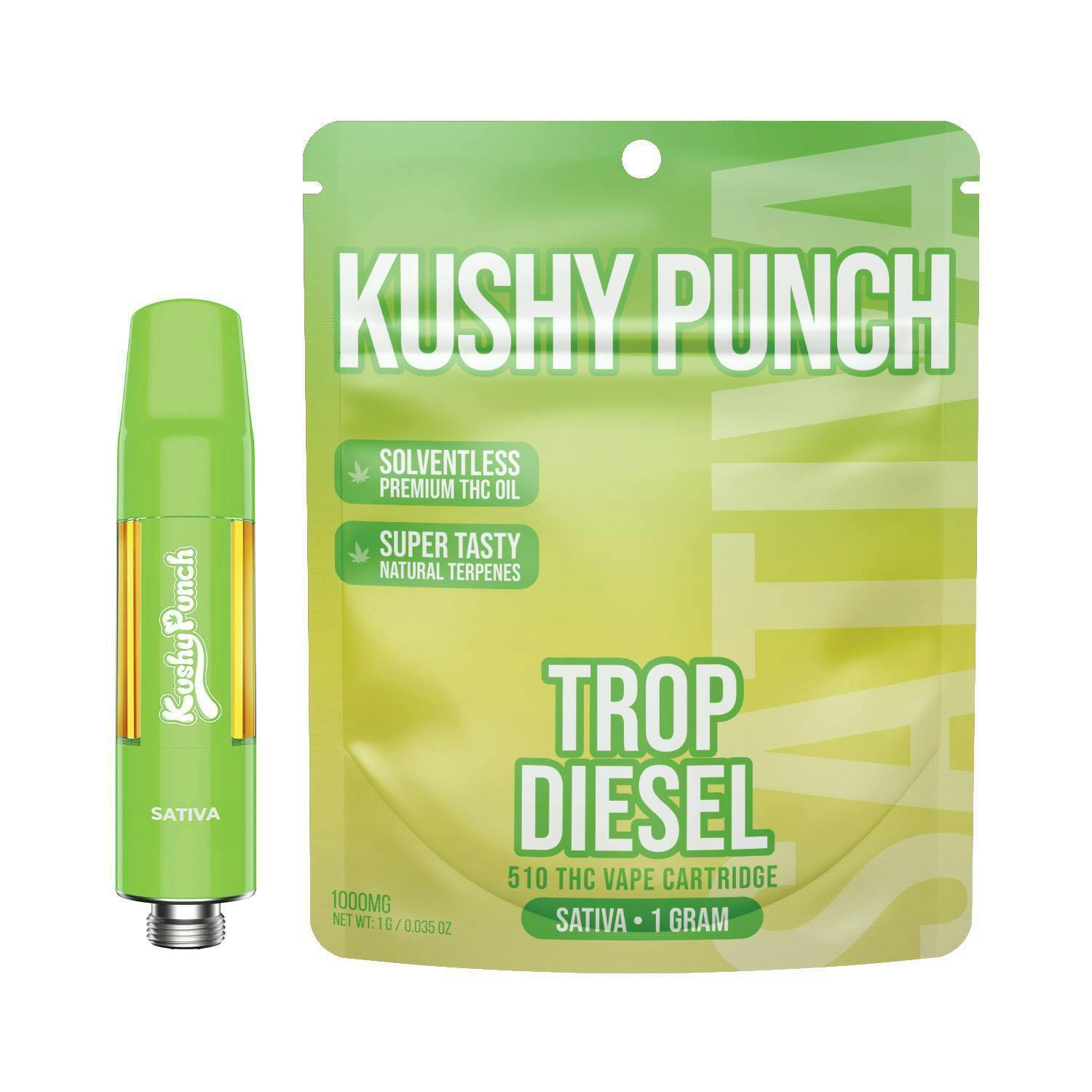 Tropical Diesel | Cartridge | 1g by Kushy Punch