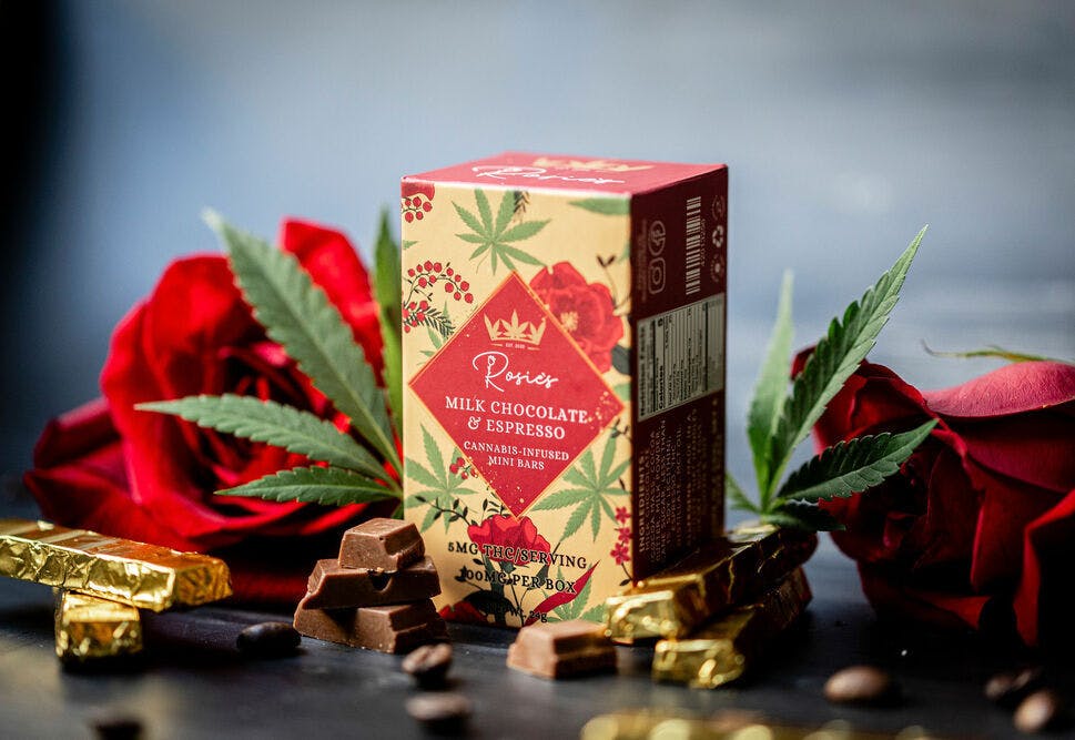 Milk Chocolate Espresso Mini-bars at True 802 Cannabis