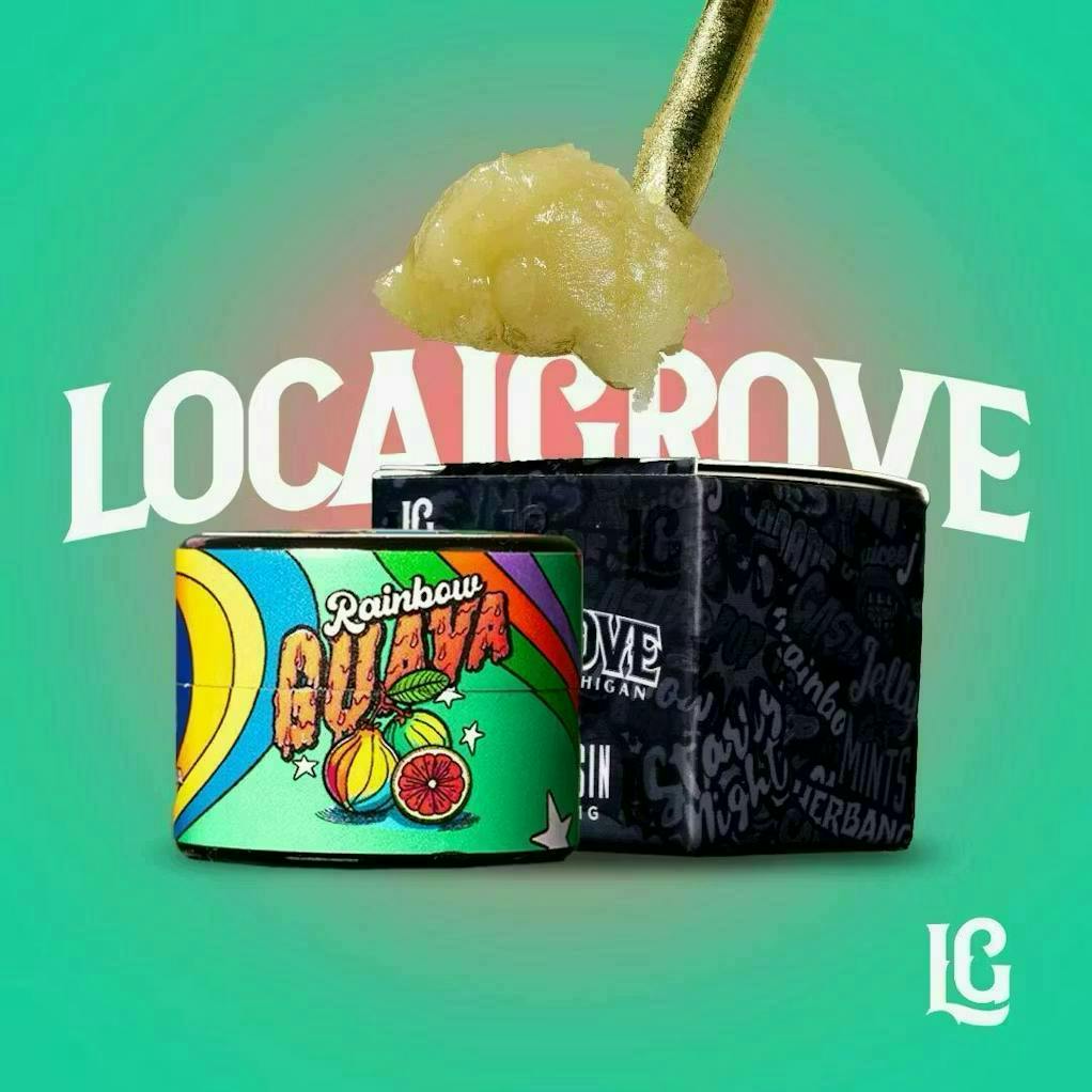 Local Grove Live Hash Rosin Badder | Rainbow Guava | 1G by Local Grove