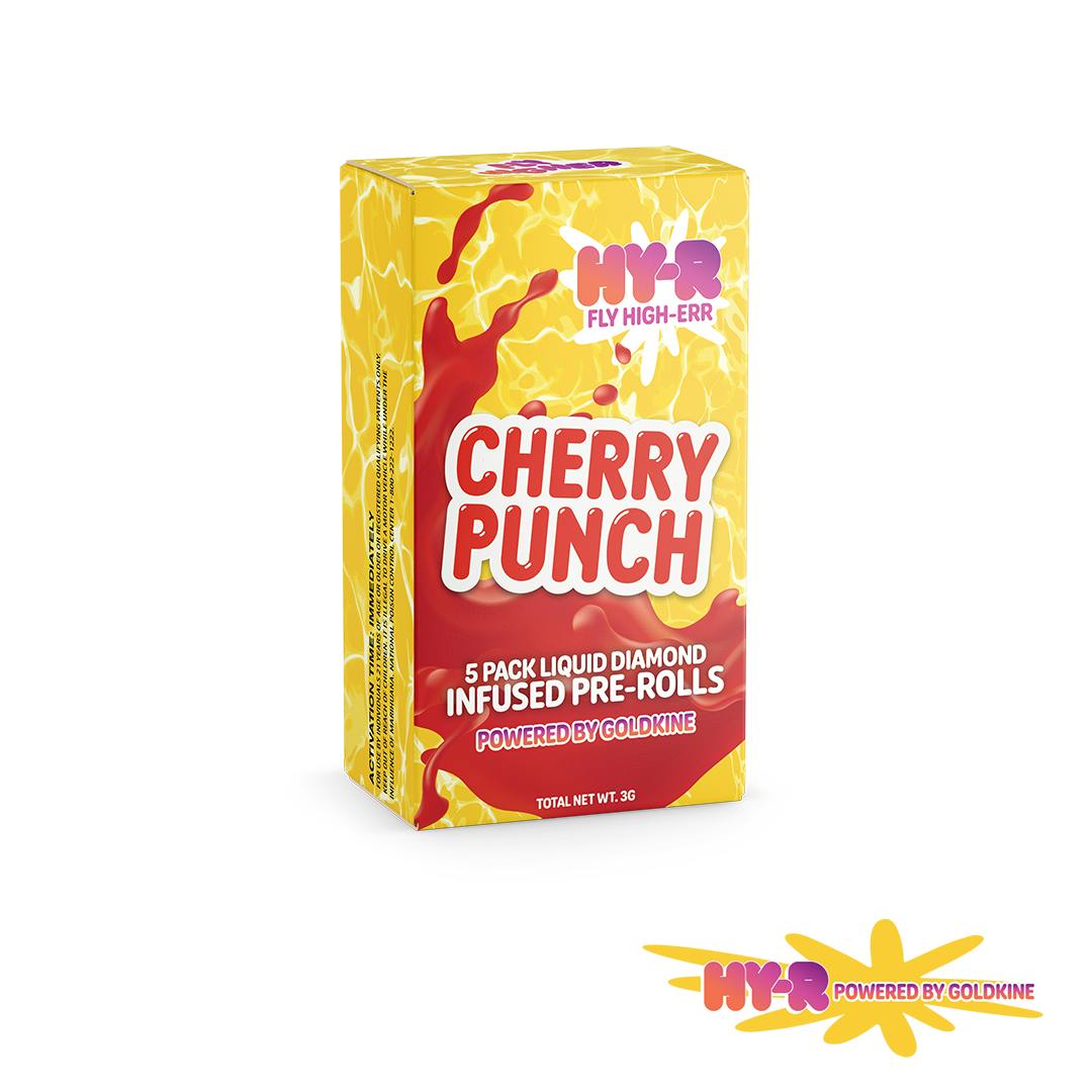 Hy-R 5-Pack Infused | Cherry Punch by Goldkine