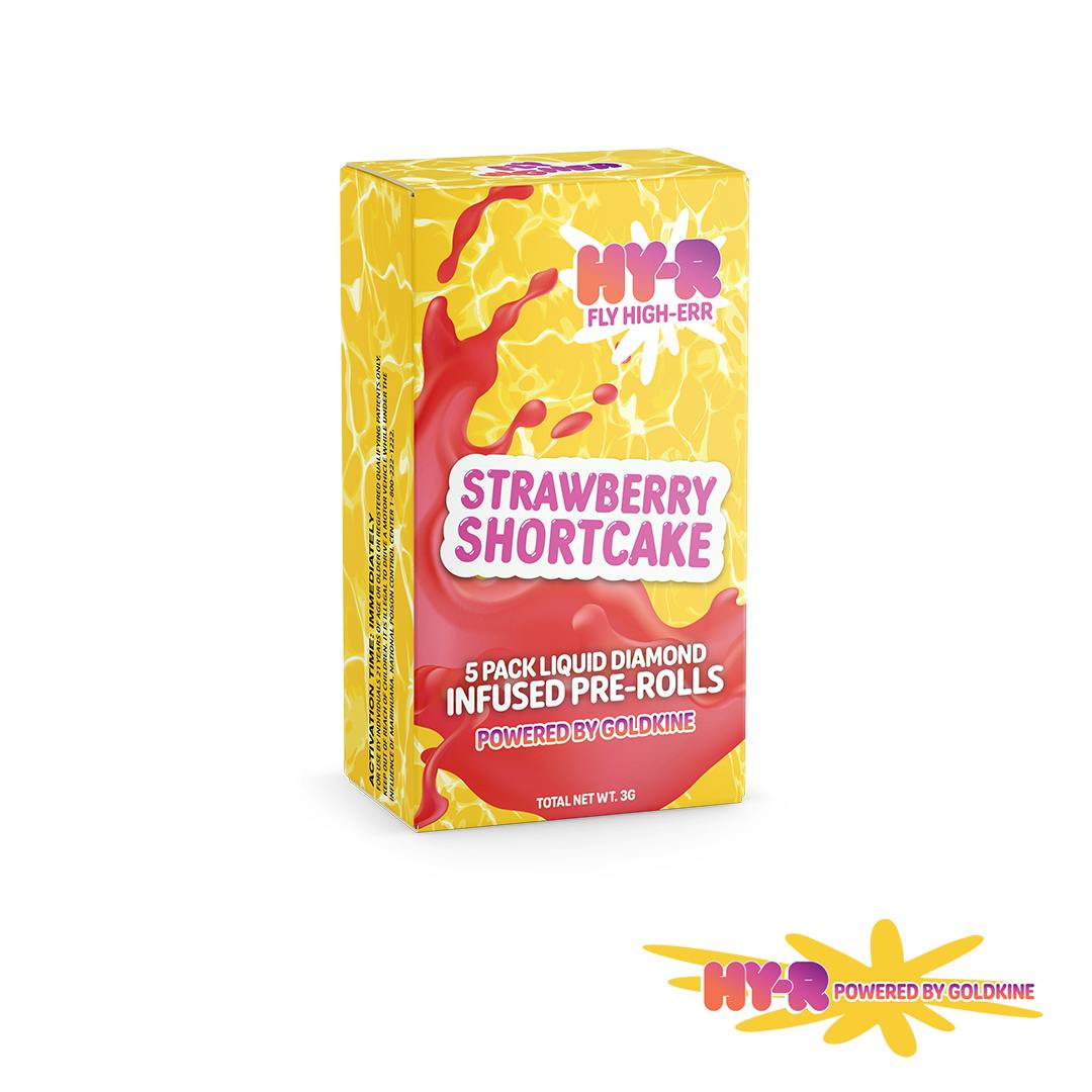 Hy-R 5-Pack Infused | Strawberry Shortcake by Goldkine