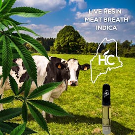 High Coast 1G Live Resin Cartridge (MEAT BREATH)