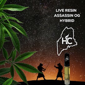 High Coast 1G Live Resin Cartridge (ASSASSIN OG)