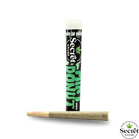 Secret Stash | Full Bud Pre Roll | Mint Donut | 1.2g