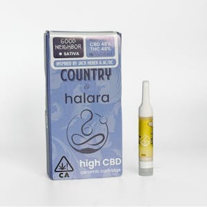 Halara - Halara - High CBD 1:1 - Good Neighbor Cartridge - 1g
