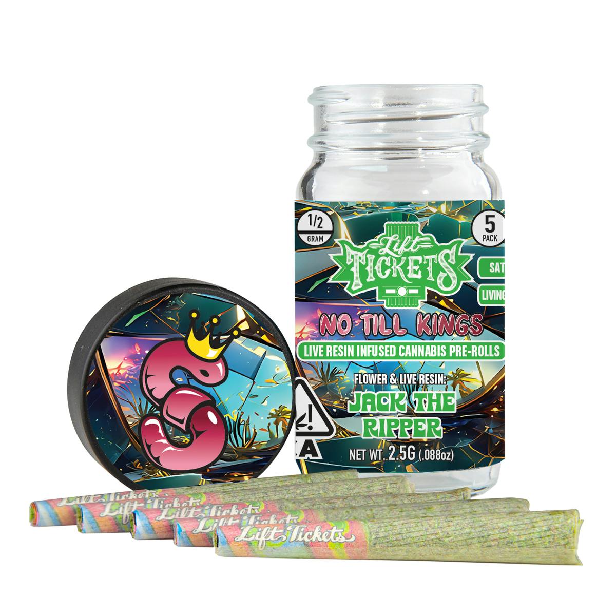 Lemon Headz - Infused Pre-Roll 5-Pack - Lift Tickets