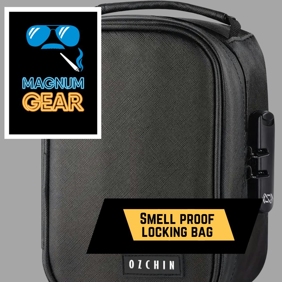 Magnum Ozchin(tm) Smell Proof Locking Bag Magnum Weed