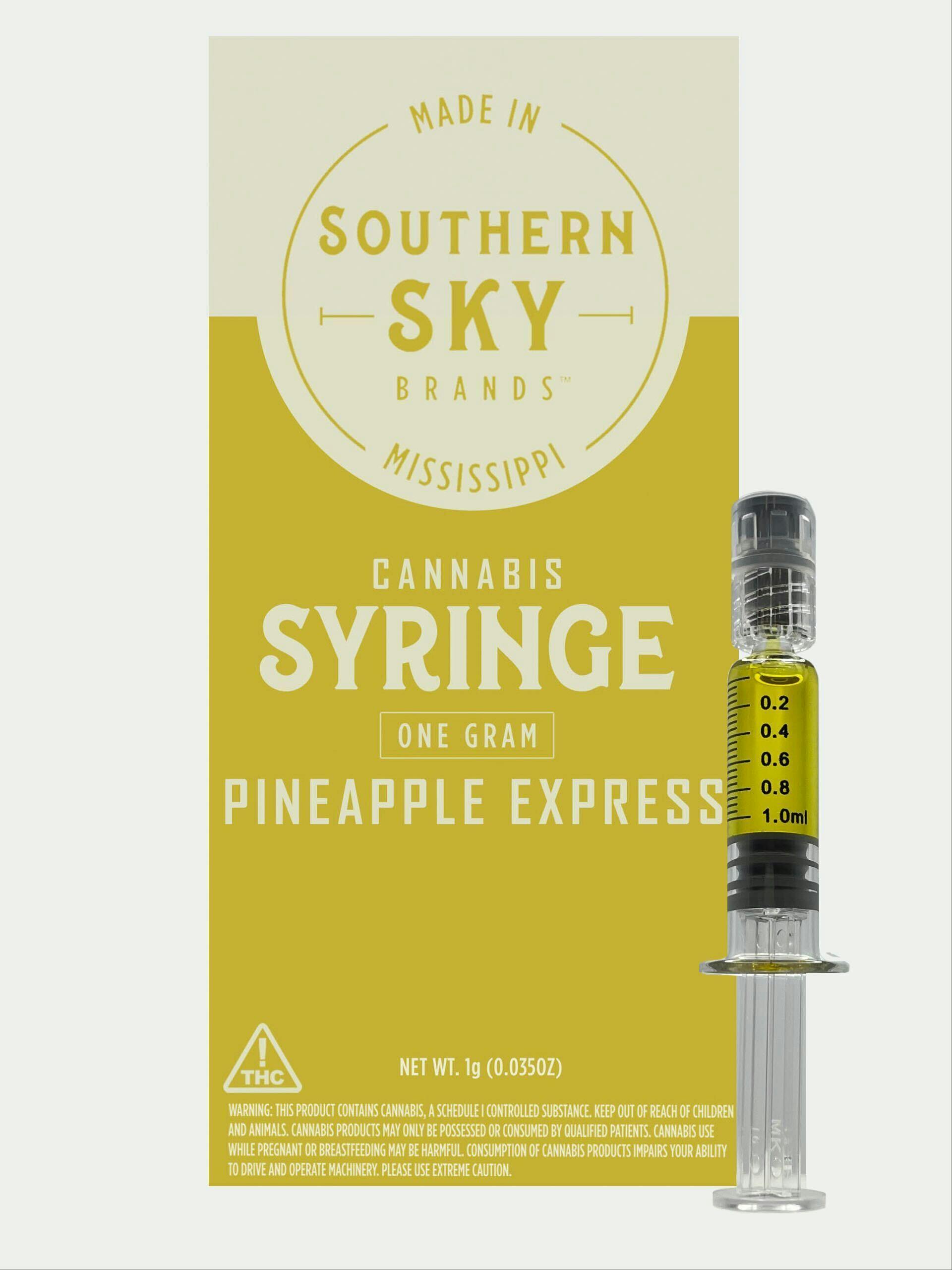Pineapple Express Syringe - 1g at DABBS Cannabis Dispensary