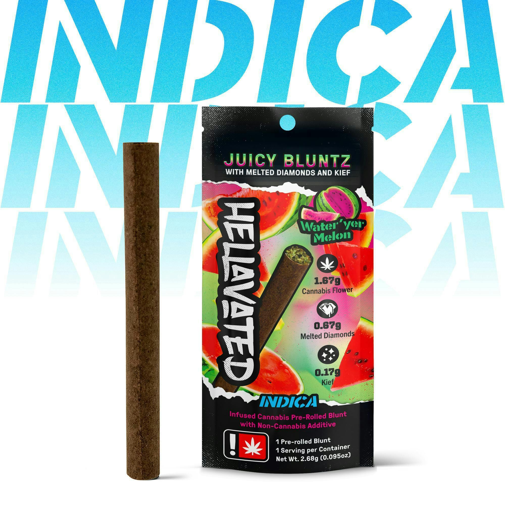 Razberry Blitz Juicy Bluntz 2.5g - The House of Dank | Weedmaps