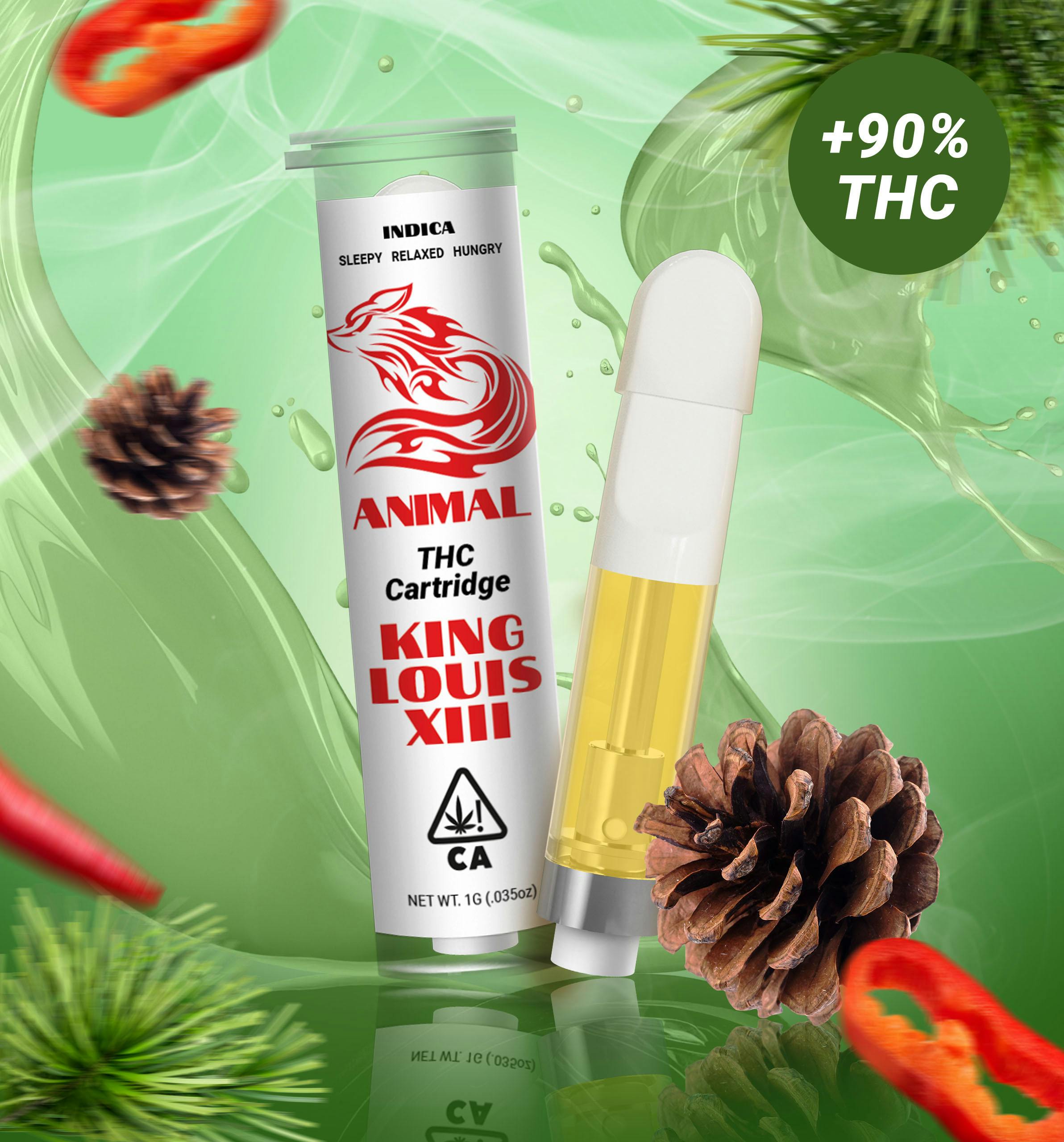 King Louis XIII 510 Cartridge Animal