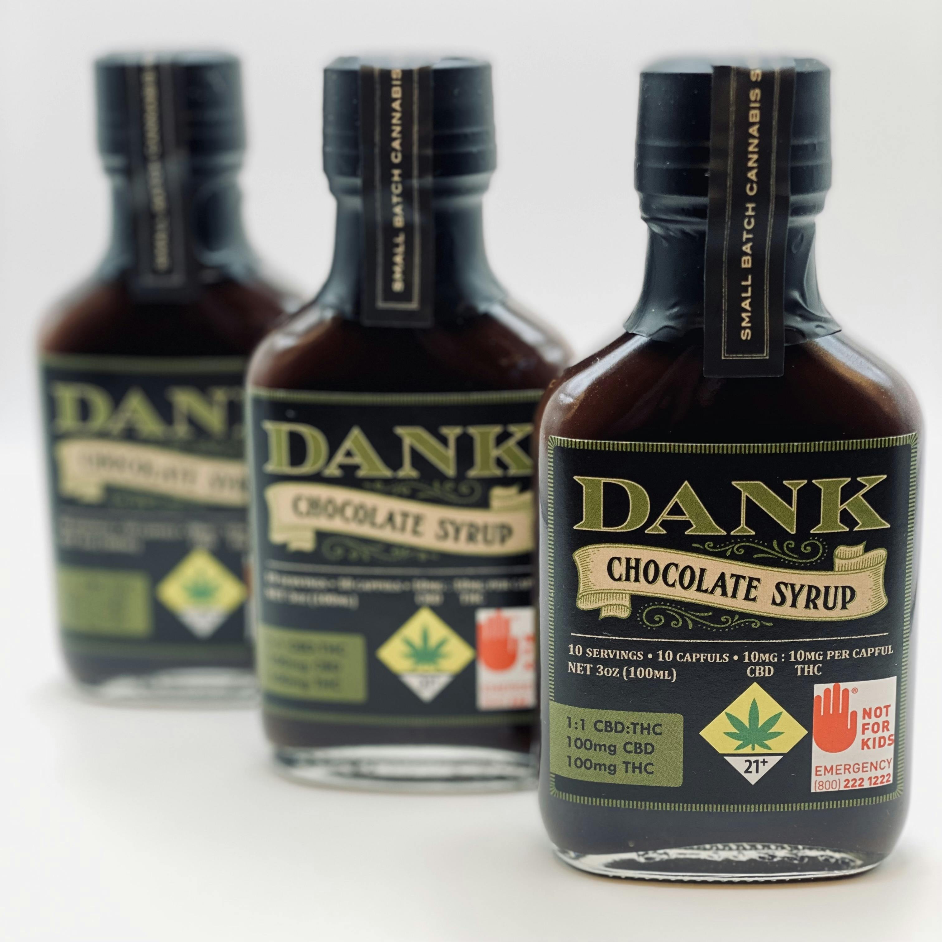 1:1 Chocolate Dank Syrup [3oz] (100mg CBD/100mg THC)