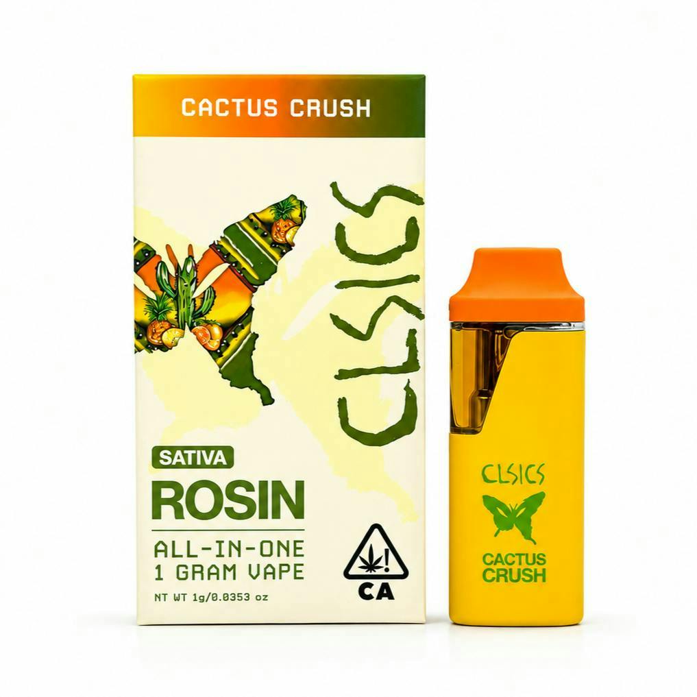 CLSICS Rosin & Rosin Infused Pre Rolls — Cactus Crush