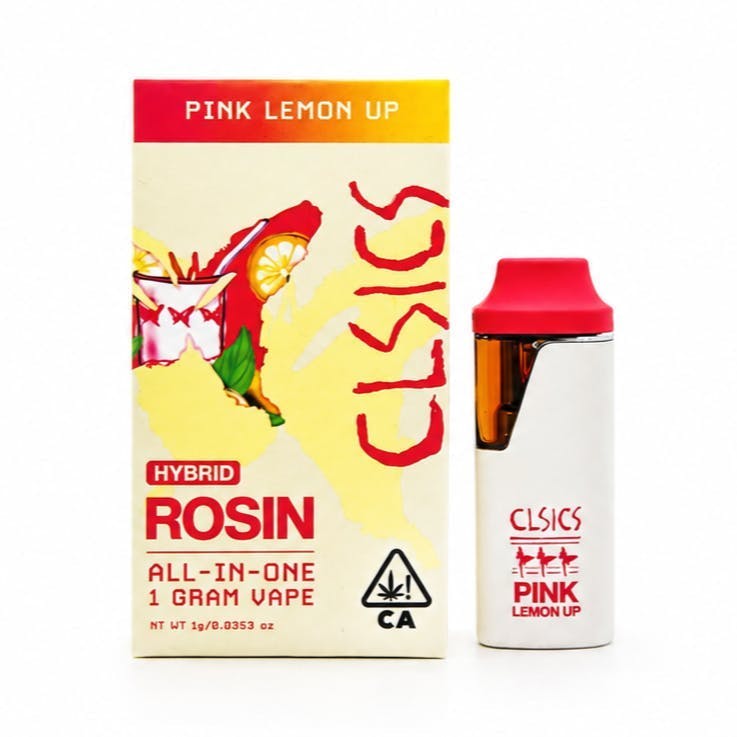 CLSICS Rosin & Rosin Infused Pre Rolls — Pink Lemon Up