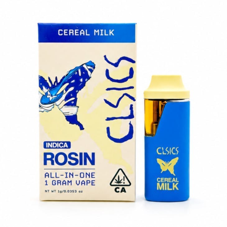 CLSICS Rosin & Rosin Infused Pre Rolls — Cereal Milk