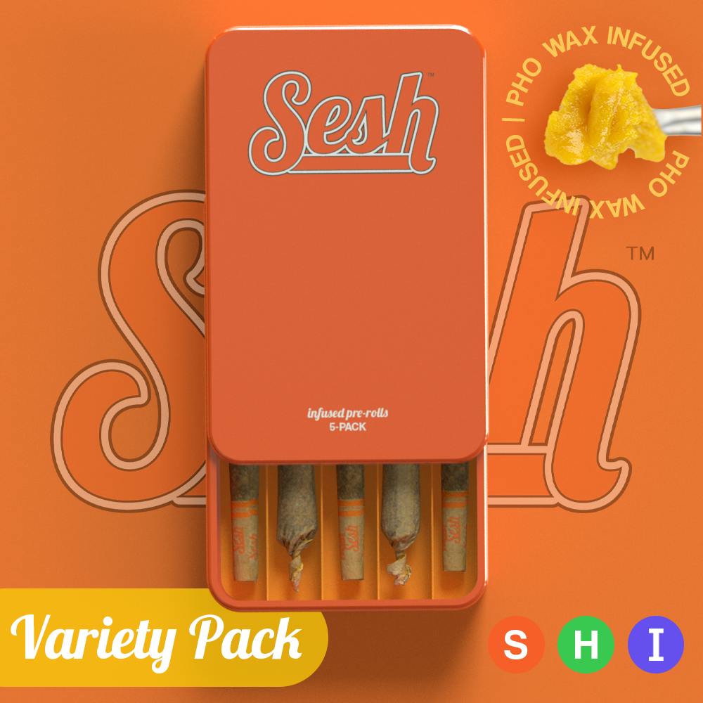 Sesh Cones Variety 5 Cones