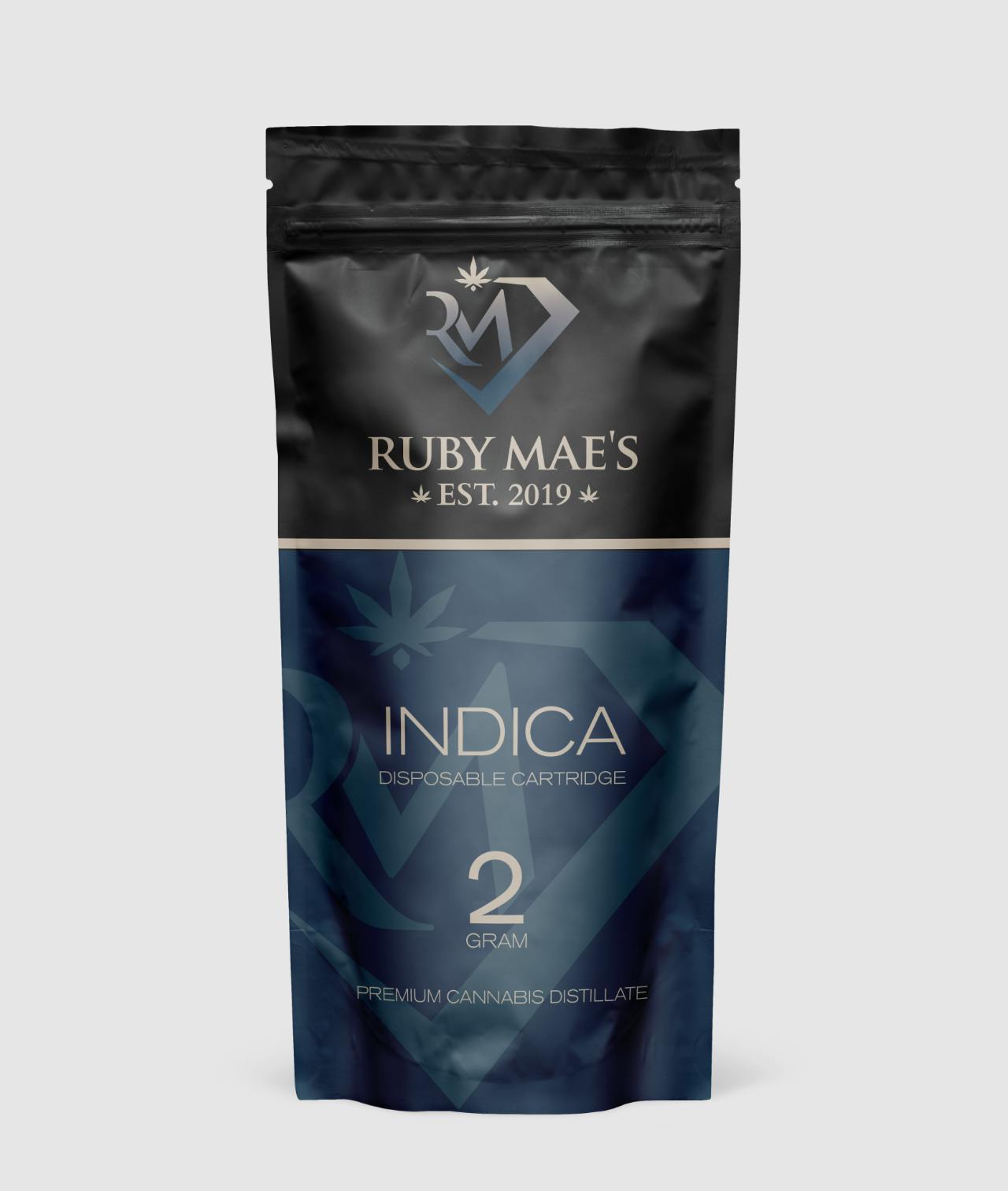 2g Disposable Cartridge | Slurricane (Indica) by Ruby Mae's