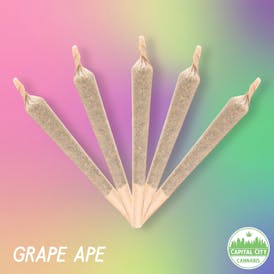 5pk 3.5g Infused Pre-Roll - Grape Ape