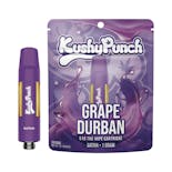 1G Kushy Punch 510 Vape Cart - Grape Durban