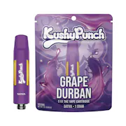 1G Kushy Punch 510 Vape Cart - Grape Durban