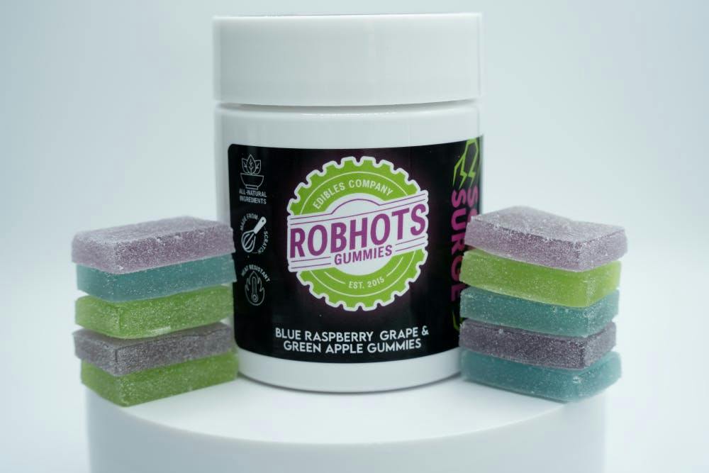 Robhots | Sour Surge Gummies | REC | 100mg | 10ct | 10mg/ea by ROBHOTS