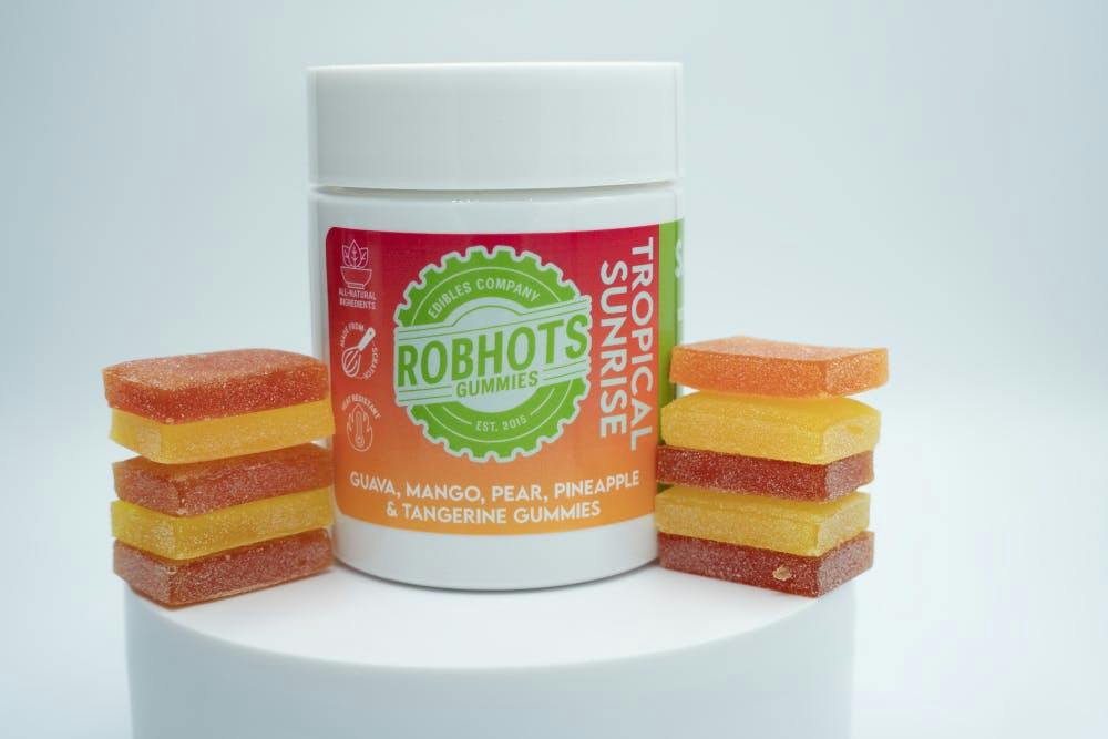 Robhots | Tropical Sunrise Gummies | MED | 1000mg | 20ct | 50mg