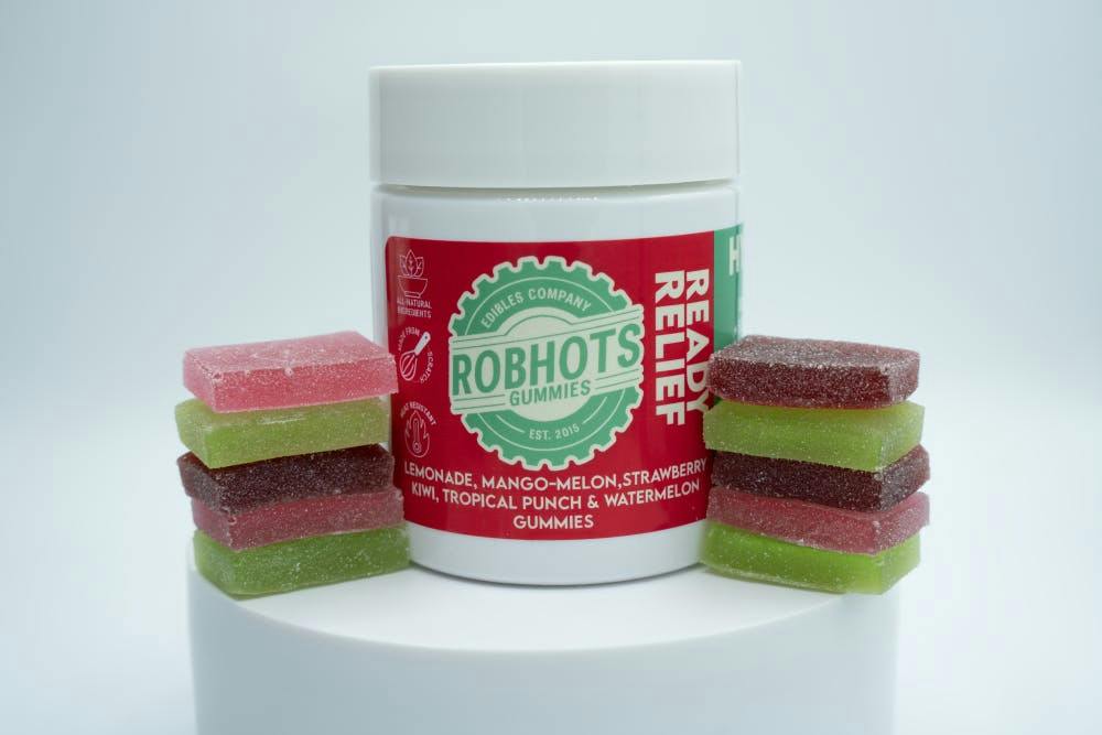 Robhots | Ready Relief Gummies | MED | 1000mg | 20ct |50mg/ea by ROBHOTS