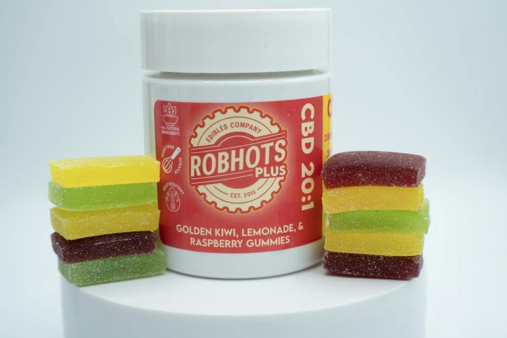 Robhots | 20:1s (CBD:THC) Plus Gummies | REC | 100mg THC | 10ct | 10mg/ea by ROBHOTS