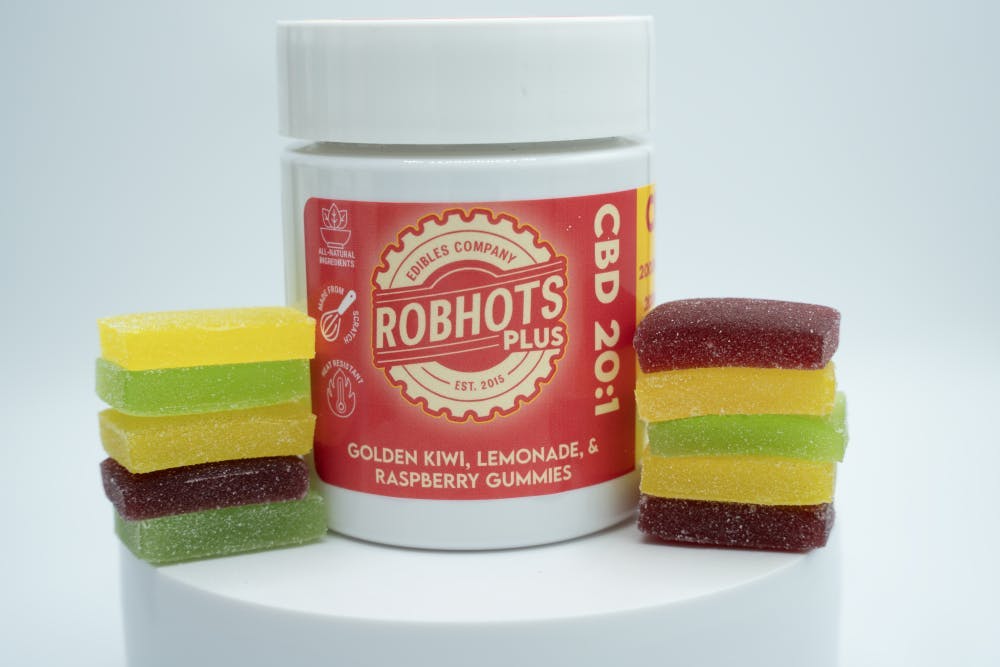 Robhots | 20:1s (CBD:THC) Plus Gummies | MED | 100mg THC | 10ct | 10mg/ea by ROBHOTS