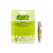 Greenline Strawnana - Vape Cart - 1G