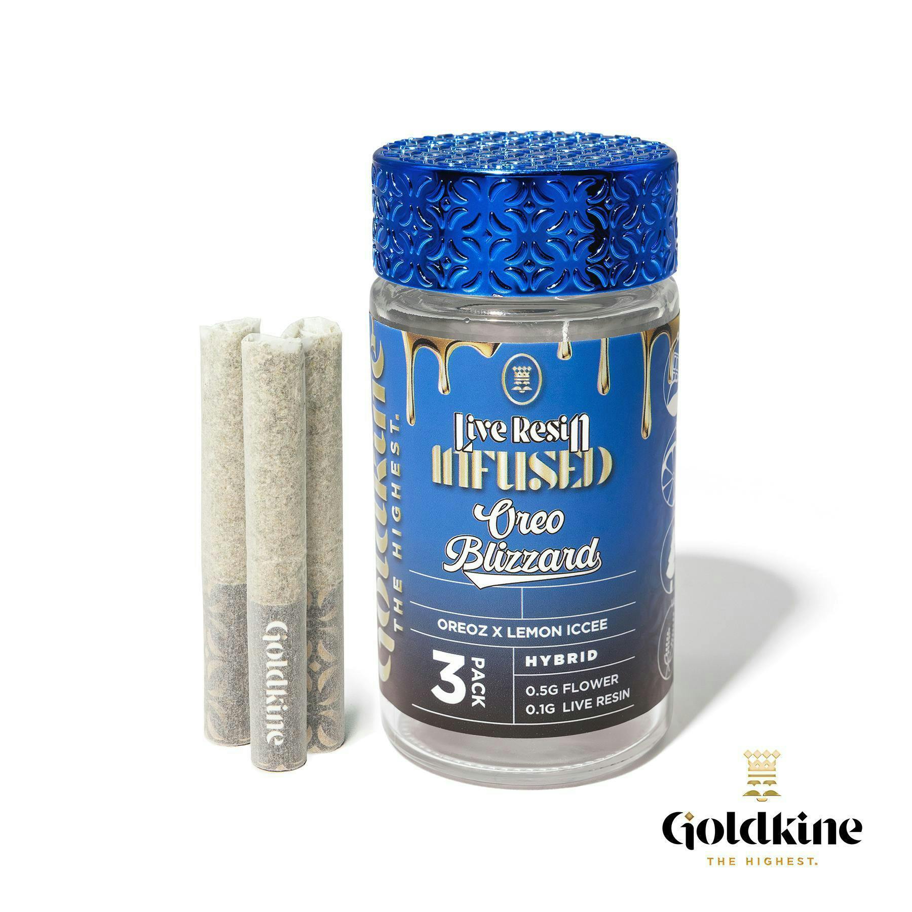 Goldkine 3-Pack Infused | Oreo Blizzard