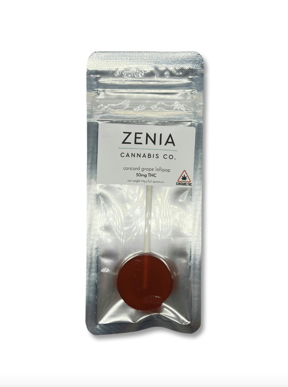 Concord Grape 50mg Lollipop | Zenia at indico